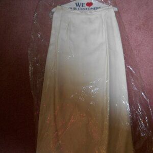 Talbots skirt, off white, size 10